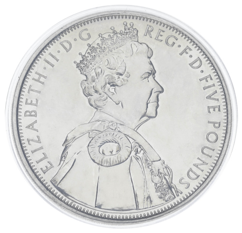 фото Великобритания 5 фунтов 2012 UNC (KM#1216)