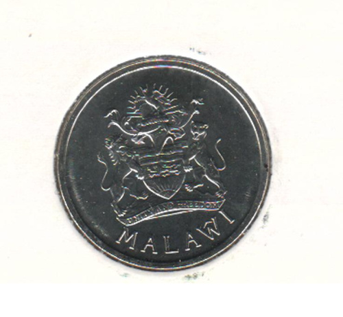 фото Малави 5 тамбал 1995 F-VF Птица Цапля (km#26)
