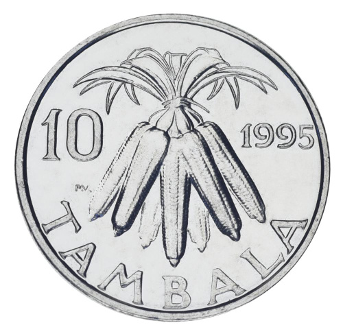 фото Малави 10 тамбал 1995 AU-UNC