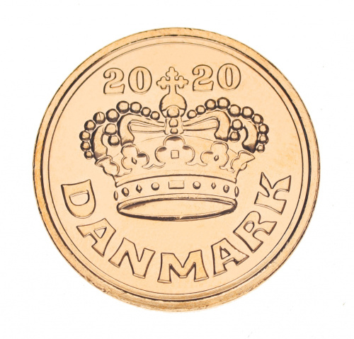 фото Дания 50 оре 2020 UNC