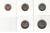 фото Южный Судан набор из 5 монет 2015 UNC 10, 20, 50 пиастров, 1, 2 фунта