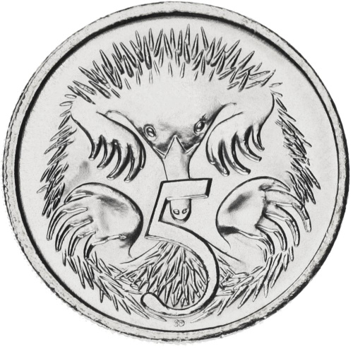 фото Австралия 5 центов 2000 UNC