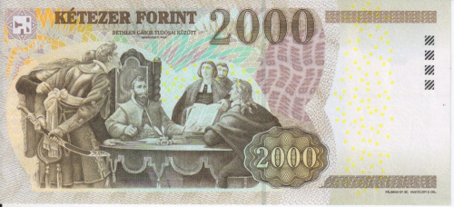 фото Венгрия 2000 форинтов 2013 UNC (P198)
