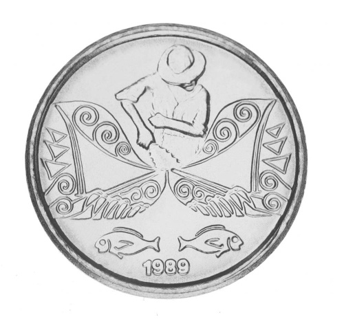 фото Бразилия 5 сентаво 1989 UNC