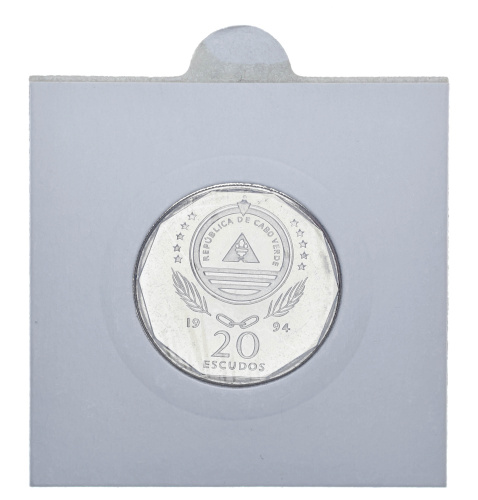 фото Кабо-Верде 20 эскудо 1994 UNC Цветы