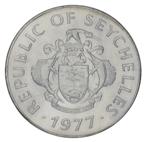 фото Сейшельские острова 10 рупий 1977 UNC Черепаха