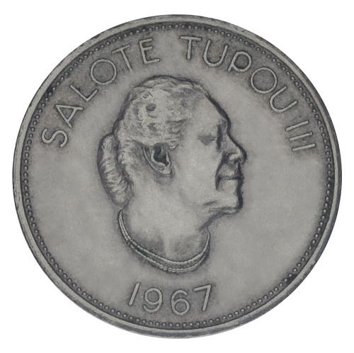 фото Тонга 1 паанга 1967 F-VF