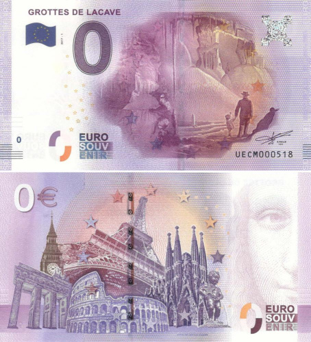 фото Франция 0 ЕВРО 2017 «Пещеры в Лакаве» UNC
