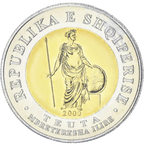 фото Албания 100 лек 2000 UNC