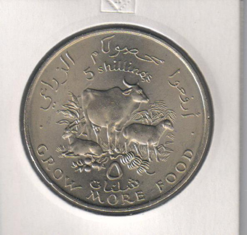 фото Сомали 5 шиллингов 1970 UNC (KM#15)