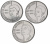 изображение Бразилия набор из 3 монет по 100 крузадо 1988 UNC 100 лет отмены рабства (KM#608-610) фото Бразилия набор из 3 монет по 100 крузадо 1988 UNC 100 лет отмены рабства (KM#608-610)