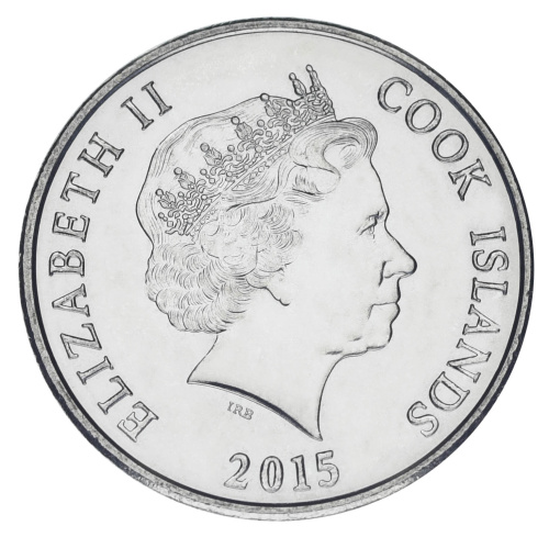 фото Острова Кука 20 центов 2015 UNC