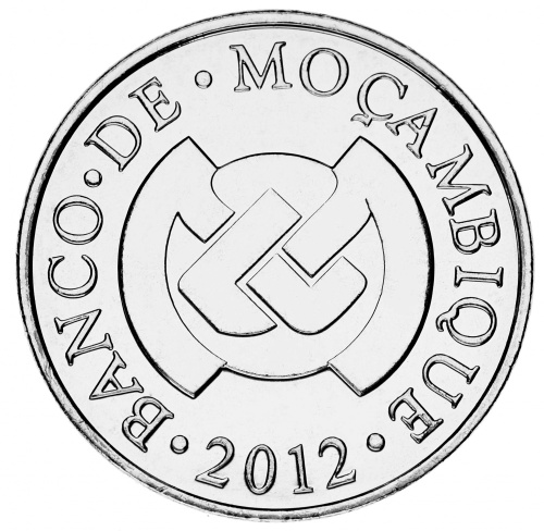 фото Мозамбик 5 метикалов 2012 UNC (KM#139)