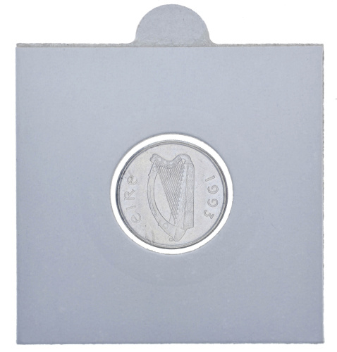 фото Ирландия 5 пенсов 1993 F-VF Бык