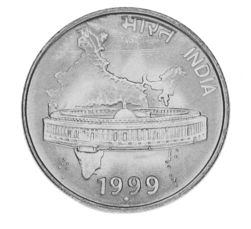 фото Индия 50 пайс 1999 AU-UNC