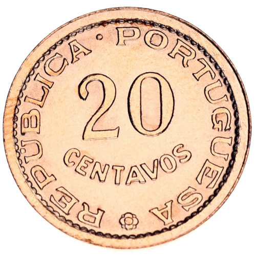 фото Мозамбик 20 сентаво 1973-1974 F-VF