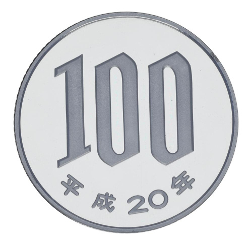 фото Япония 100 йен 2008 Proof