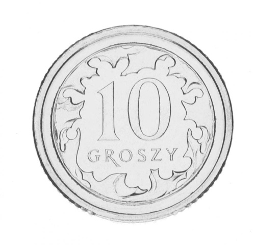 фото Польша 10 грош 2012 UNC