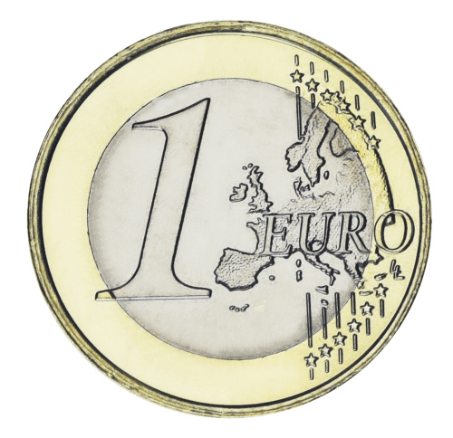 фото Сан-Марино 1 евро 2009 Биметалл AU-UNC