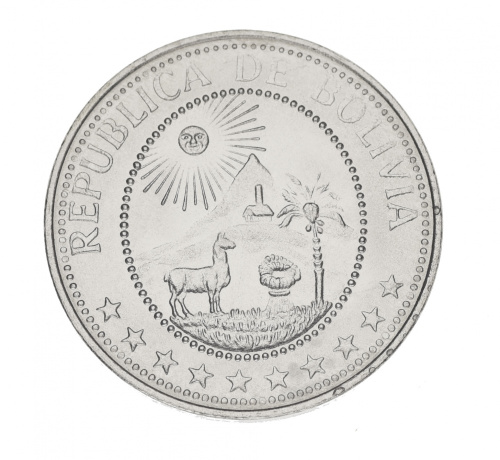 фото Боливия 20 сентаво 1973 AU-UNC