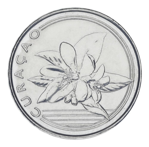 фото Кюрасао 5 центов 2025 UNC Флора - Цветок