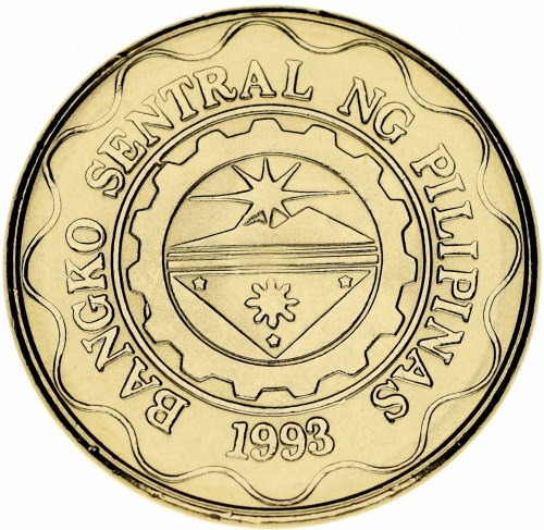 фото Филиппины 5 песо 2003 AU-UNC (KM#272)