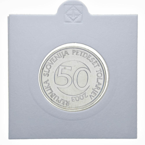 фото Словения 50 толаров 2003 UNC