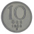 фото Швеция 10 эре 1950 Серебро F-VF (Ag 400, 1,45 грамм)