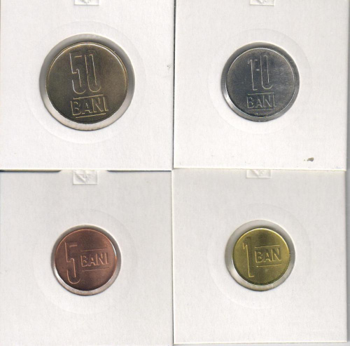 фото Румыния набор из 4 монет 2016 UNC