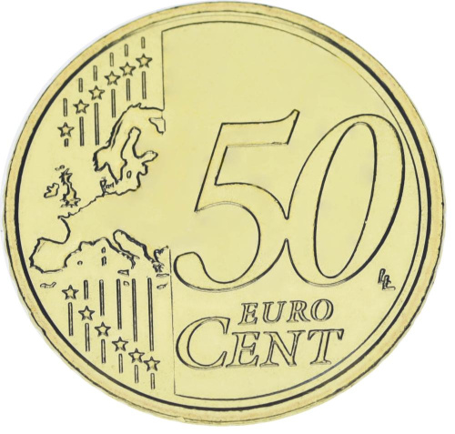 фото Германия 50 евроцентов 2023 UNC D