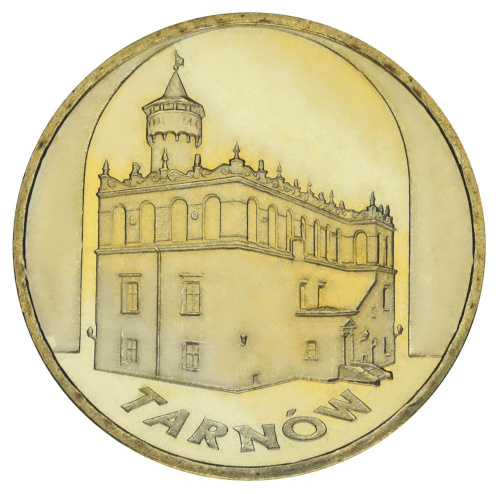 фото Польша 2 злотых 2007 UNC Тарнув (Y#625)