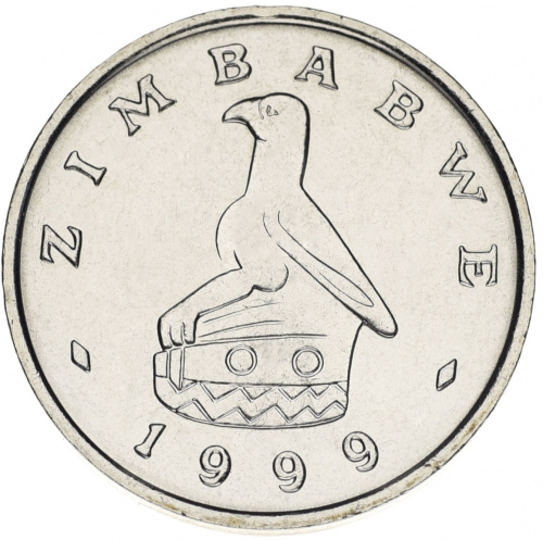 фото Зимбабве 10 центов 1999 AU-UNC