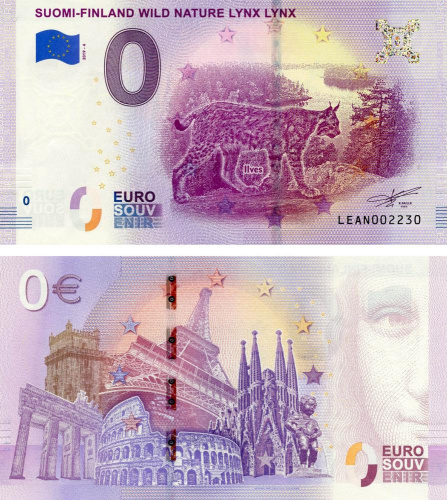 фото Финляндия 0 ЕВРО 2019 «Рысь» UNC