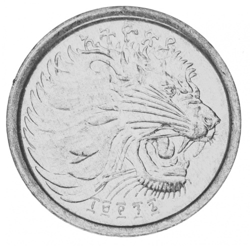 фото Эфиопия 1 сантим 2004-2010 UNC