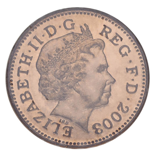 фото Великобритания 1 пенни 2003 F-VF