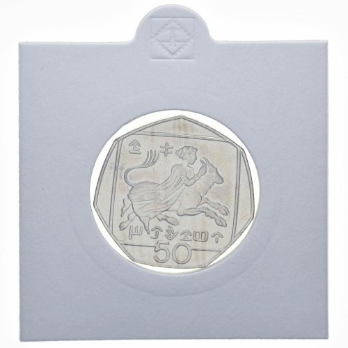 фото Кипр 50 центов 2002 UNC