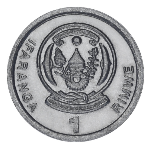 фото Руанда 1 франк 2003 AU-UNC