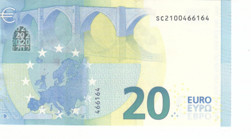 фото Италия 20 евро 2015 SC S004 UNC