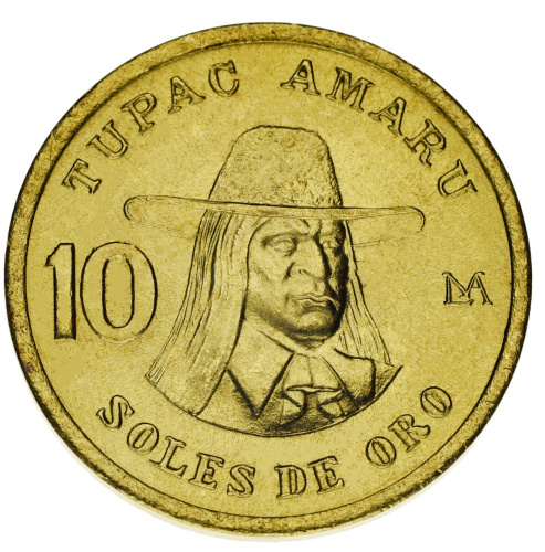 фото Перу набор из 8 монет 1975-1981 F-VF 10, 20 сентаво, 0,5, 1, 1, 5, 5, 10 солей