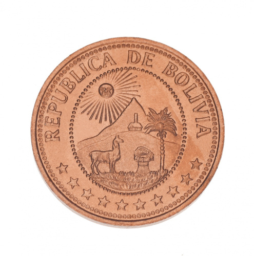 фото Боливия 10 сентаво 1973 AU-UNC