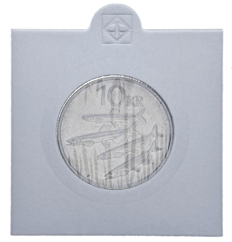 фото Исландия 10 крон 1987 F-VF