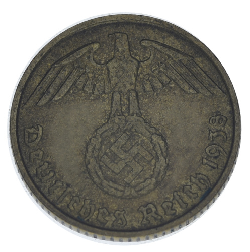 фото Германия 5 пфеннигов 1938 G-VG