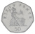фото Великобритания 50 пенсов 1997 AU-UNC