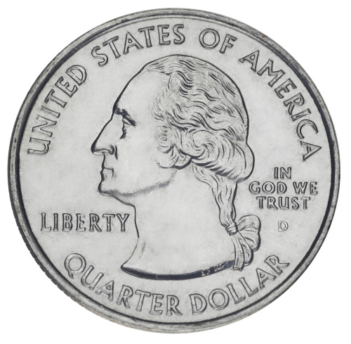 фото США 25 центов (квотер) 2002 D «Штаты и территории - Миссисипи» UNC (KM#335)