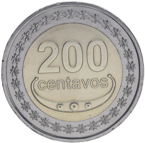 фото Восточный Тимор 200 сентаво 2017 Биметалл UNC Животное - Буйвол