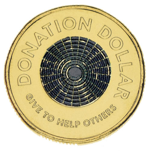 фото Австралия 1 доллар 2020 UNC Donation dollar