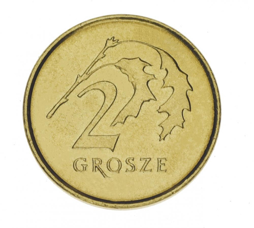 фото Польша 2 гроша 2013 UNC