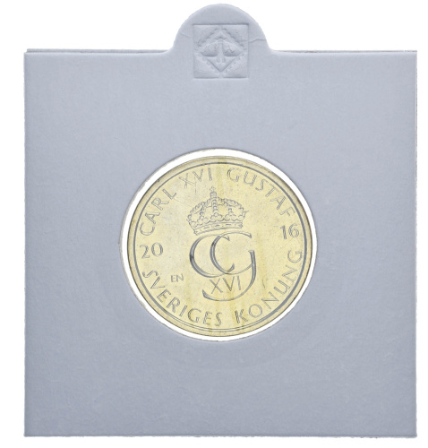 фото Швеция 5 крон 2016 AU-UNC