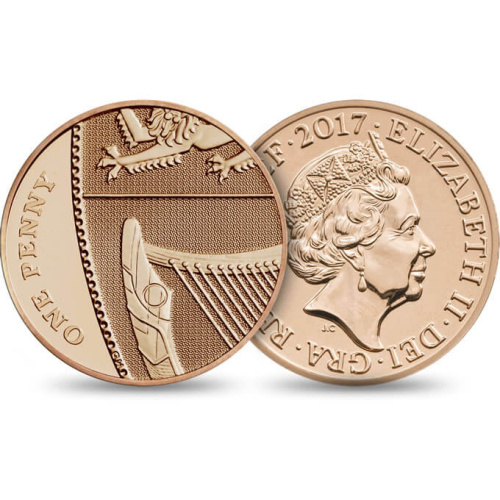 фото Великобритания набор из 13 монет 2017 UNC 1, 2, 5, 10, 20, 50, 50 пенсов, 1, 2, 2, 2, 5, 5 фунтов