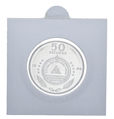 фото Кабо-Верде 50 эскудо 1994 UNC Цветы